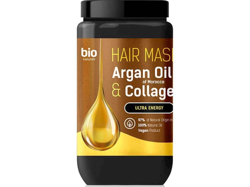 Маска для волосся 946мл Argan Oil of Morocco Collagen ТМ BIO NATURELL від компанії Фортеця - фото 1