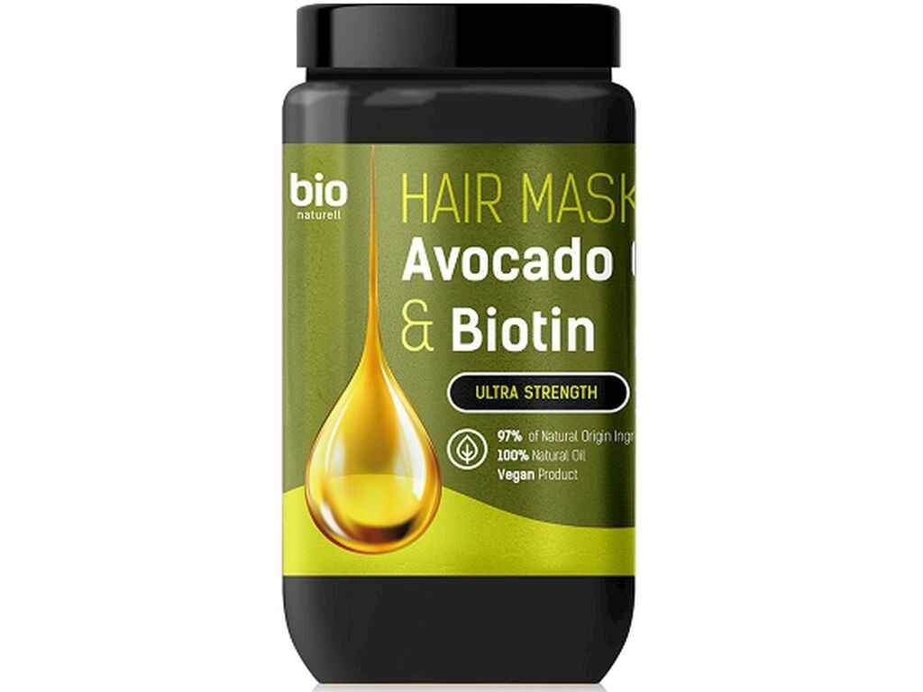 Маска для волосся 946мл Avocado Oil Biotin ТМ BIO NATURELL від компанії Фортеця - фото 1