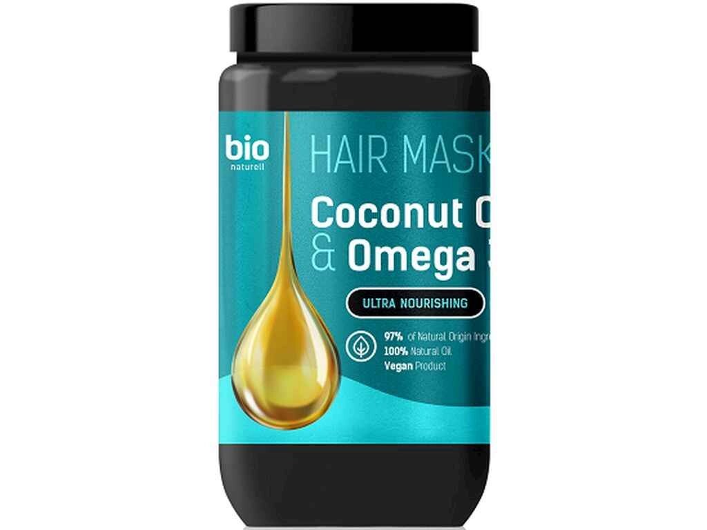 Маска для волосся 946мл Coconut Oil Omega 3 ТМ BIO NATURELL від компанії Фортеця - фото 1