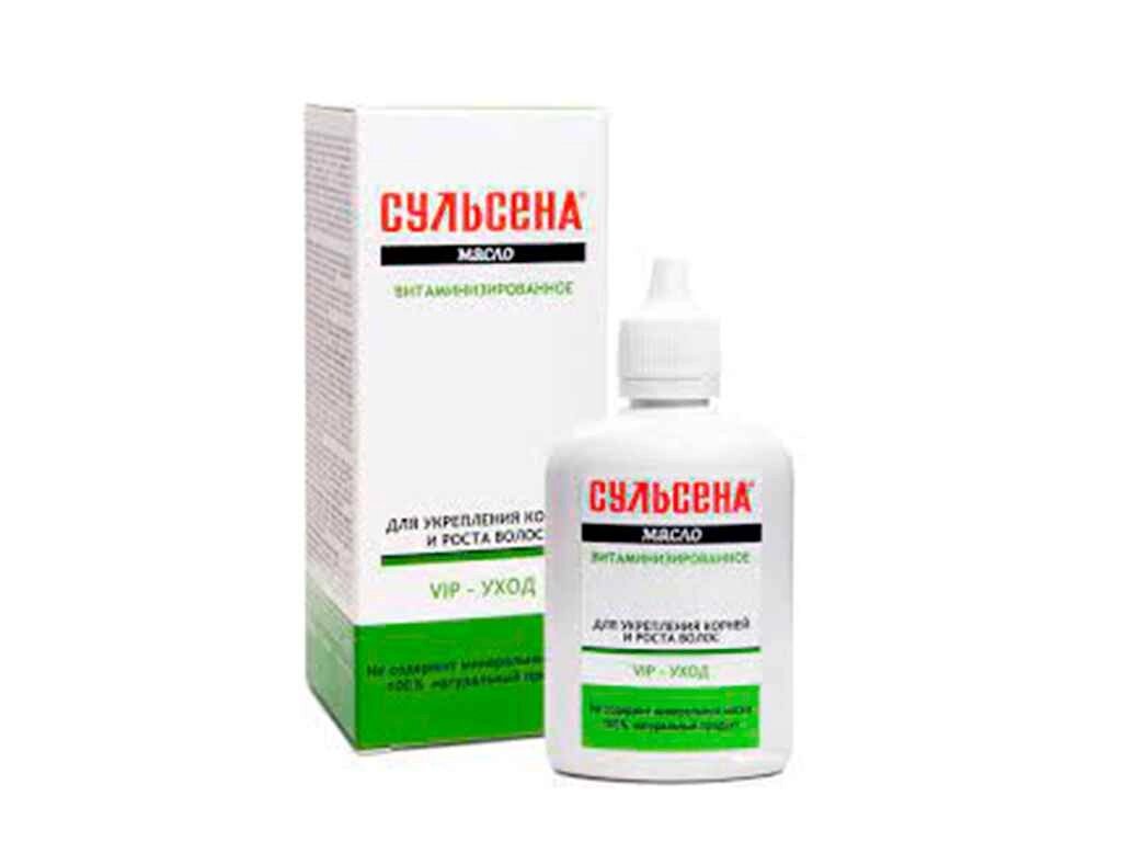 Масло д/волосся 100мл для зміцнення коренів та росту волосся ТМ СУЛЬСЕНА від компанії Фортеця - фото 1