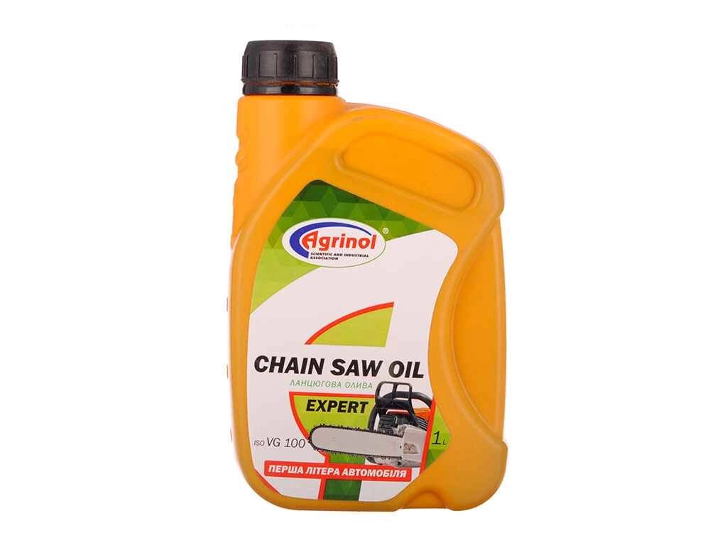 Масло для ланцюгів CHAIN SAW OIL Expert 100, 1л ТМ AGRINOL від компанії Фортеця - фото 1