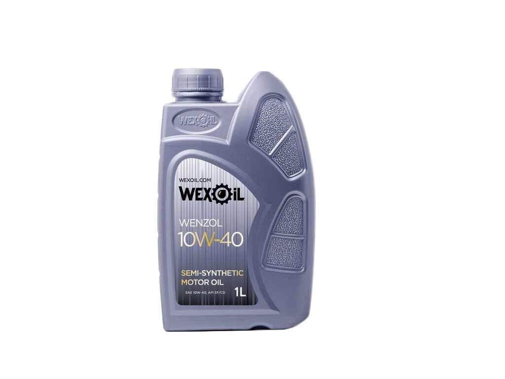 Масло моторне напівсинтетичне Wenzol SAE 10W-40 1л ТМ WEXOIL від компанії Фортеця - фото 1