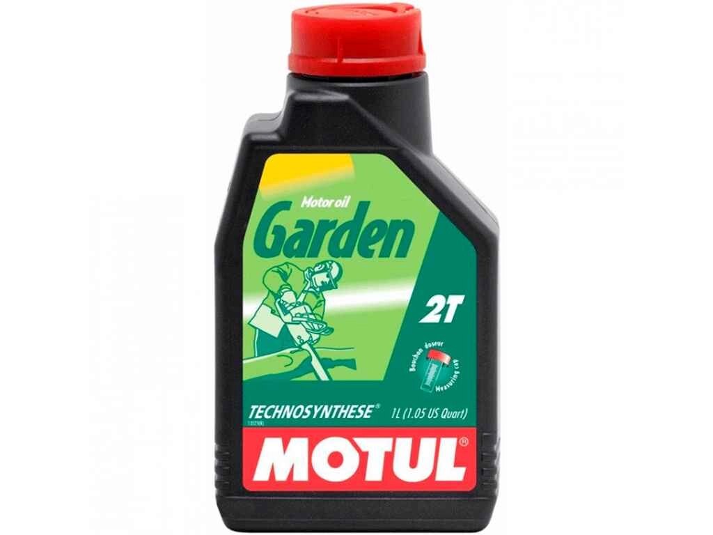 Масло синтетичне для пилок, косарок, культиваторів GARDEN 2T, 1л ТМ MOTUL від компанії Фортеця - фото 1