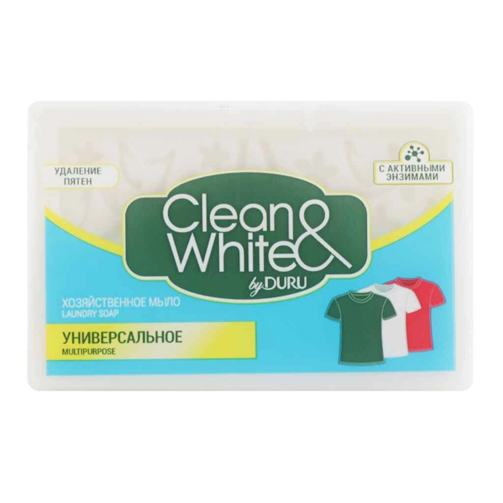 Мило господарське універсальне CleanWhite Duru 120г ТМ DURU від компанії Фортеця - фото 1