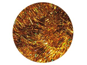 Мішура пухн. L=2,4м d=100мм золота з гологр. 5шт ТМ ЯБЛОНСКИЙ