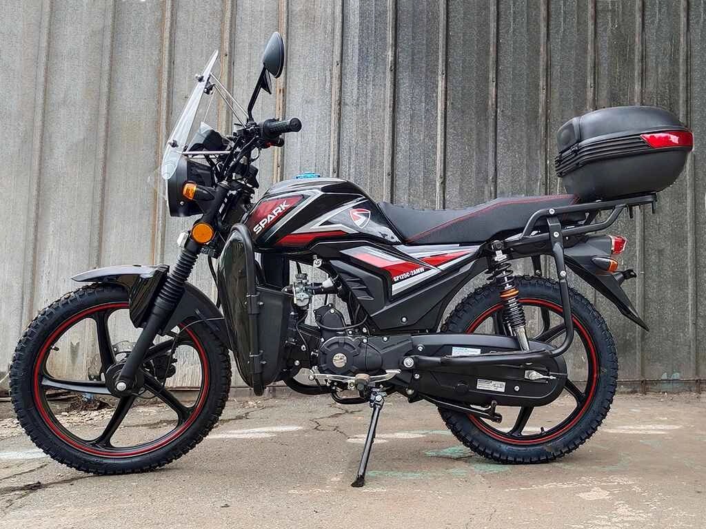 Мотоцикл SP125C-2AMW (Чорний) ТМ SPARK від компанії Фортеця - фото 1