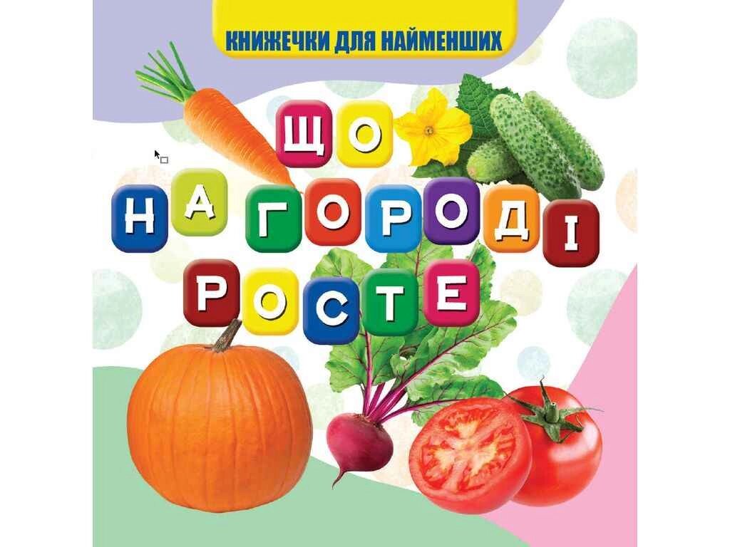 Моя перша книжечка Що росте на городі Нові ТМ Jumbi від компанії Фортеця - фото 1