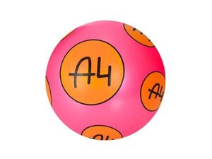 Мяч дитячий 9 дюймів вага 60-65г рожевий MS 3504 ТМ КИТАЙ