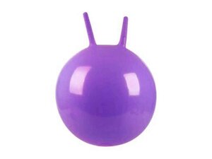 Мяч для фітнесу з ріжками 55см вага 400г фіолетовий MS 0380-1 ТМ КИТАЙ