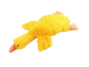 Мяка іграшка гусак обнімашка жовтий 75см тм чуди сам