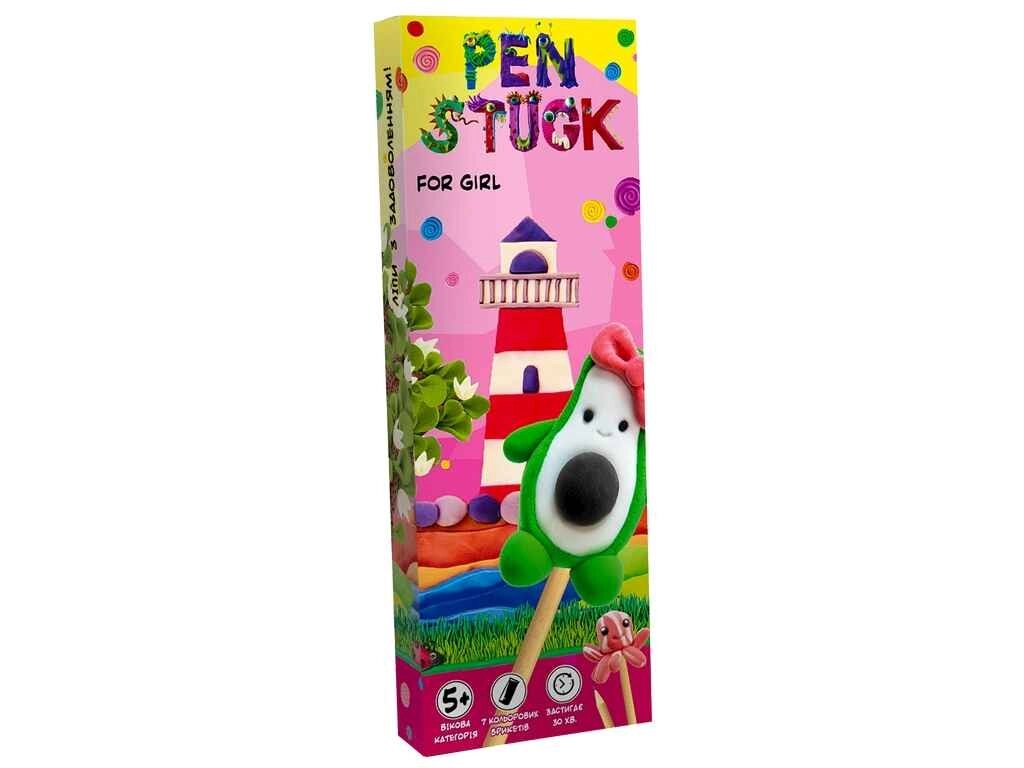 Набір для творчості Pen Stuck for girl (укр) 30763 ТМ STRATEG від компанії Фортеця - фото 1