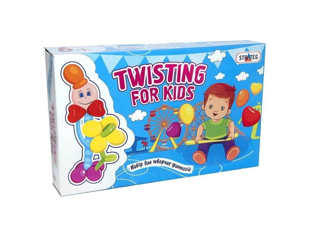 Набір для творчості Twisting for kids (укр) 314 ТМ STRATEG від компанії Фортеця - фото 1