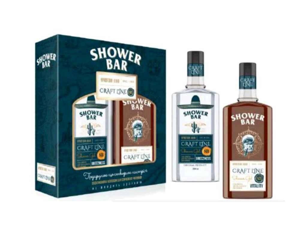 Набір косметичний д/чоловіків Shower-bar Craft ТМ Liora від компанії Фортеця - фото 1