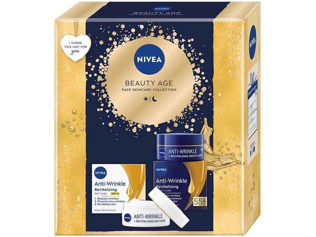 Набір подарунковий для жiнок Beauty Age 2024 ТМ NIVEA від компанії Фортеця - фото 1