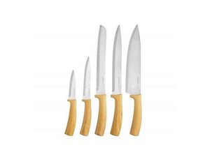 Набір ножів 5 предметів Нержавіюча сталь, пластик Ardesto Midori ТМ ARDESTO