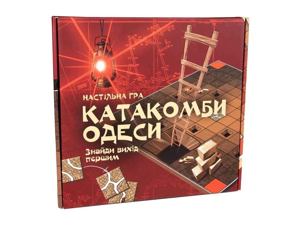 Настільна гра Катакомби Одеси розважальна укр мовою 30285 ТМ STRATEG від компанії Фортеця - фото 1