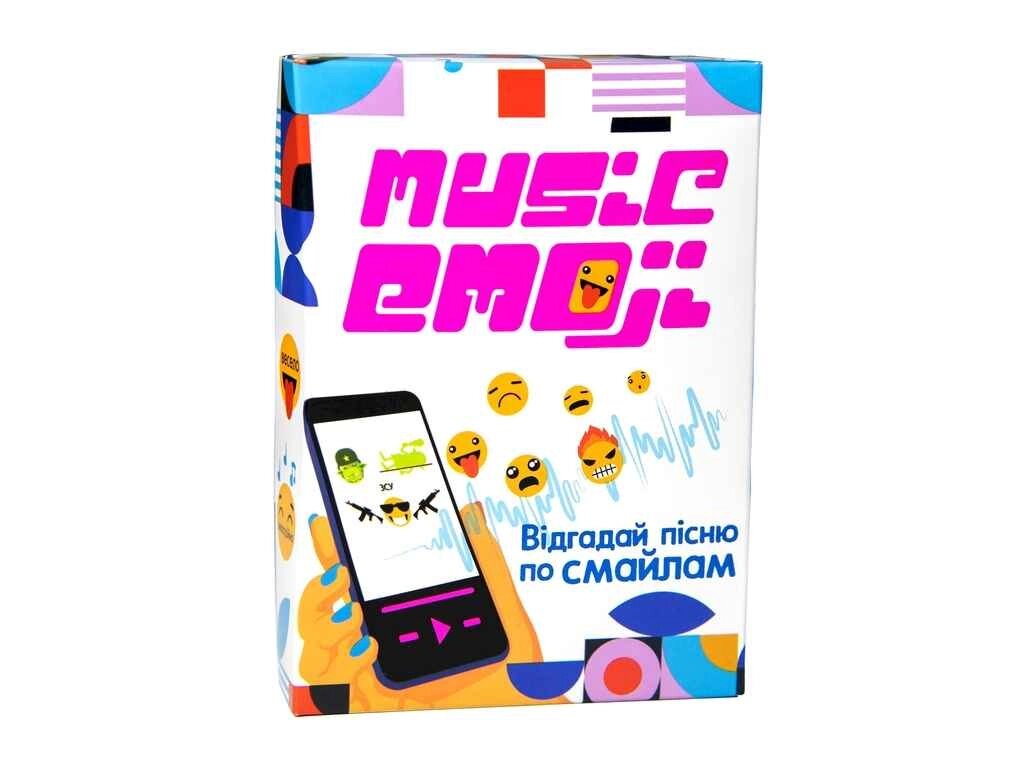 Настільна гра Music Emoji розважальна (укр) 30249 ТМ STRATEG від компанії Фортеця - фото 1