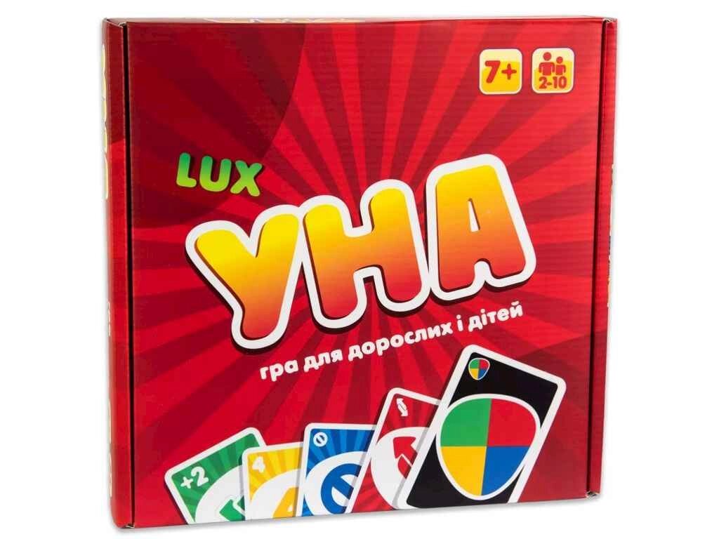 Настільна гра УНА Lux (укр) 30517 ТМ STRATEG від компанії Фортеця - фото 1