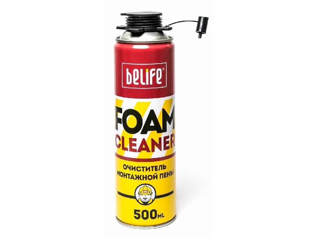 Очищувач монтажної піни 500мл FOAMCLEANER ТМ BE LIFE від компанії Фортеця - фото 1