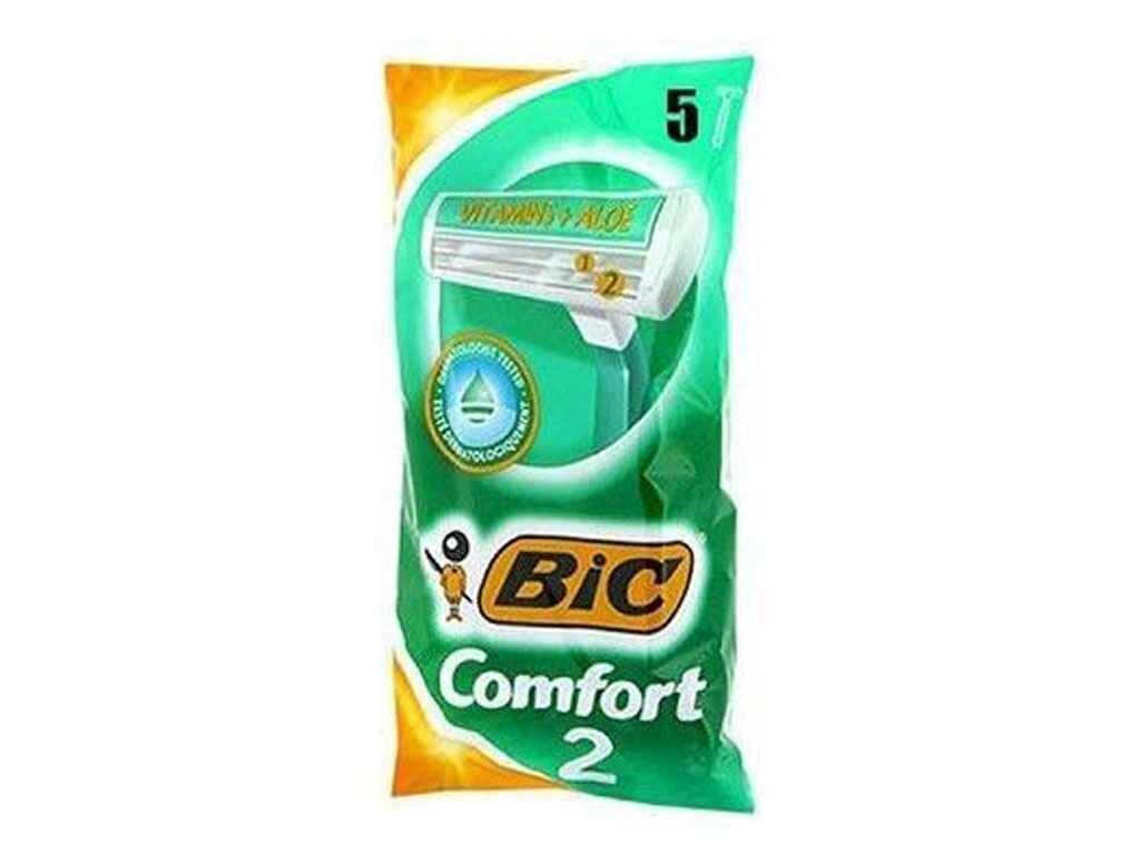 Однор. станок BIC 2 Comfort для гоління (5шт. в уп.) ТМ BIC від компанії Фортеця - фото 1