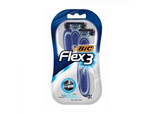 Однор. станок BIC Flex 3 для гоління (3шт. в уп.) ТМ BIC