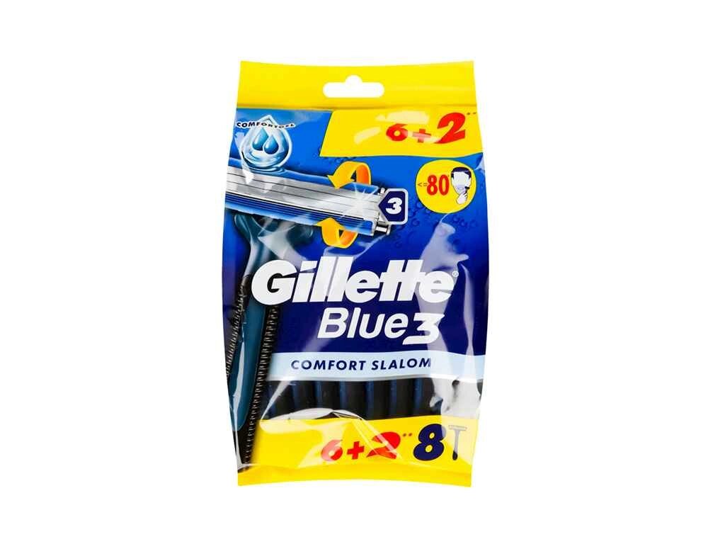 Одноразові бритви Gilette Blue 3 (6 шт2) від компанії Фортеця - фото 1