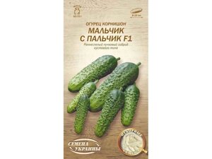 Огірок корнішон мальчик с пальчик F1 ов 0,25г (20 пачок) тм насіння україни