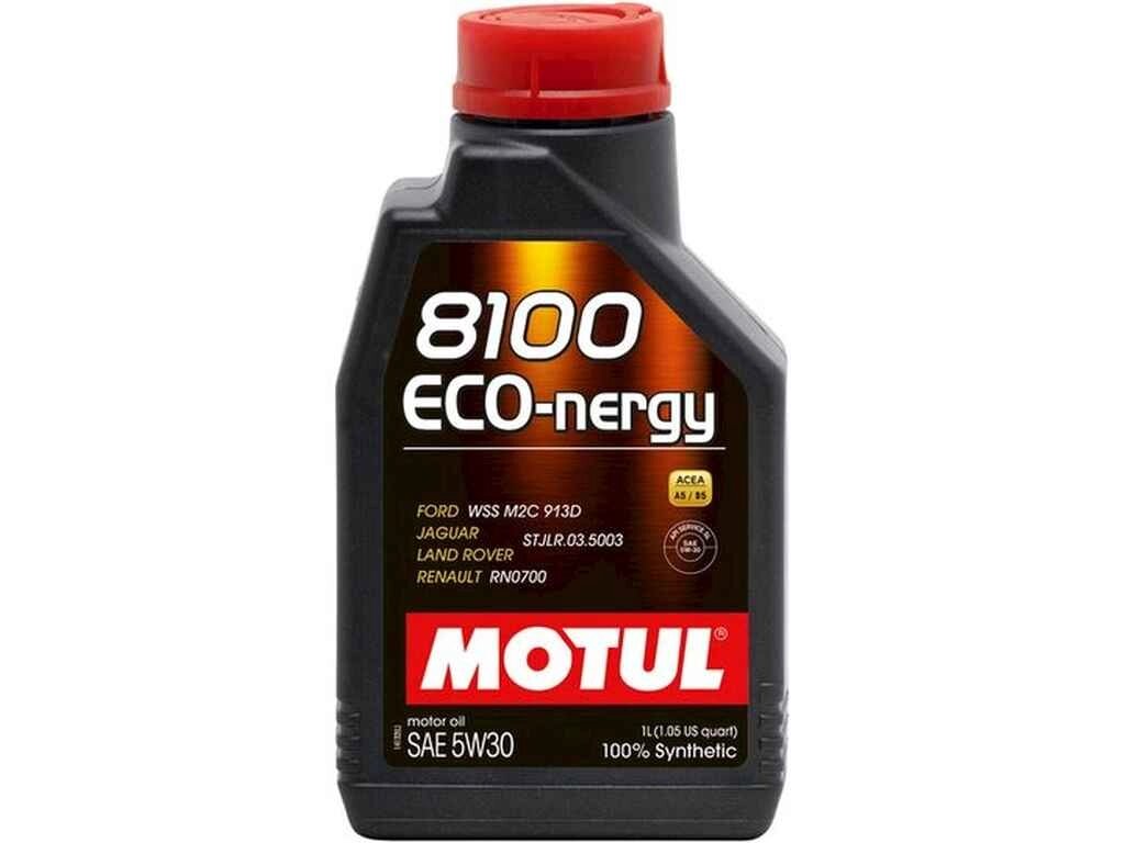 Олія моторне синтетичне 8100 ECO-NERGY SAE 5W-30 1л ТМ MOTUL від компанії Фортеця - фото 1