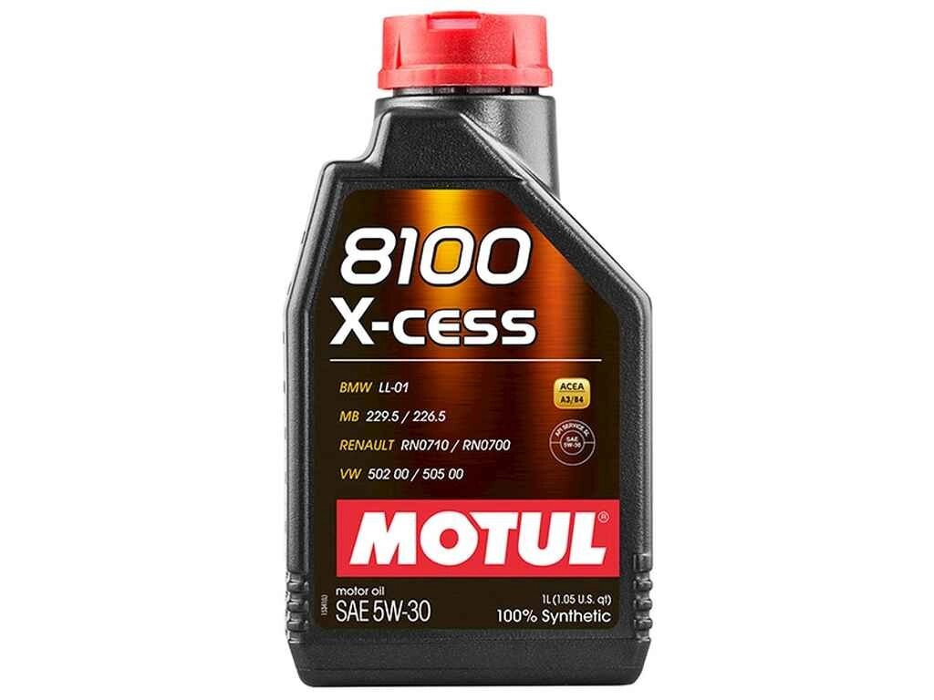 Олія моторне синтетичне 8100 X-CESS 5W-30 1л ТМ MOTUL від компанії Фортеця - фото 1