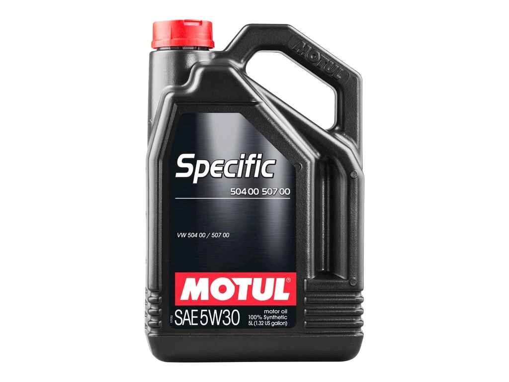 Олія моторне синтетичне SPECIFIC 504 00 507 00 SAE 5W-30 5л ТМ MOTUL від компанії Фортеця - фото 1