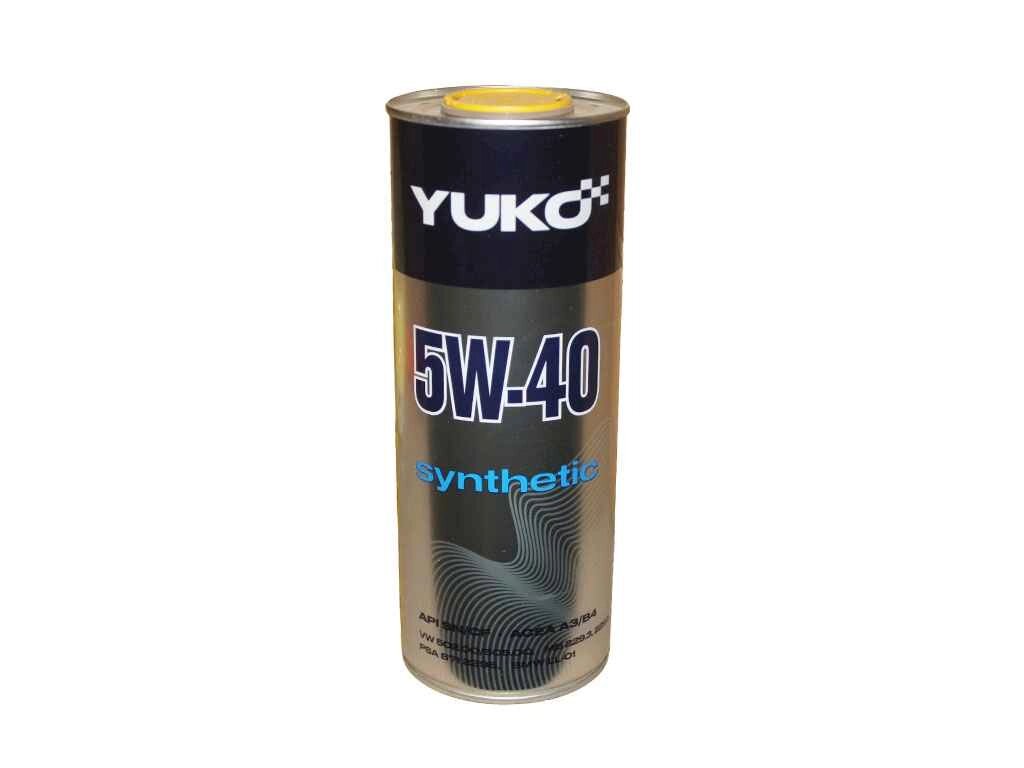 Олія моторне синтетичне SYNTHETIC 5W-40 API SN/CF 1л ТМ Yuko від компанії Фортеця - фото 1