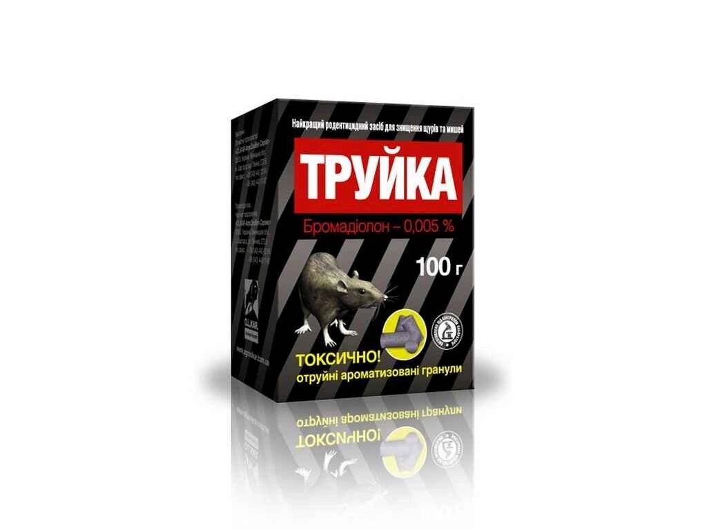 Отрута ГРАНУЛИ ДЛЯ ЩУРІВ І МИШЕЙ (Труйка) 100Г ТМ O. L. KAR від компанії Фортеця - фото 1