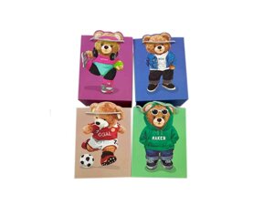 Пакет подарунковий L bear 40*30*12см R91514-L тм stenson