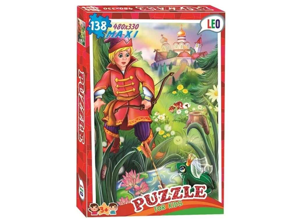 Пазли Лео Іван-Царевич та жабеня 138ел. 22319 ТМ STRATEG від компанії Фортеця - фото 1