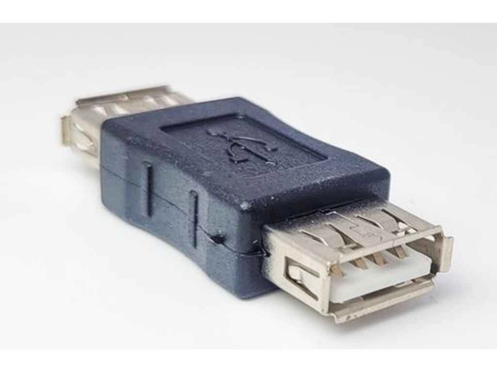 Перехідник USB штекер A-гніздо A, кутовий ТМ VBK від компанії Фортеця - фото 1