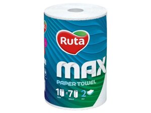 Рушники паперові Max 1рул 2шар ТМ Рута