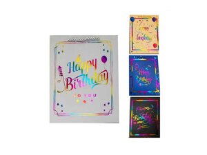 Пакет подарунковий L Happy birthday 30.5*40*13см R32937-L ТМ STENSON