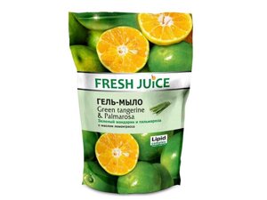 Гель-міло 460мл (Дой-пак) Green Tangerine Palmarosa ТМ FRESH JUICE