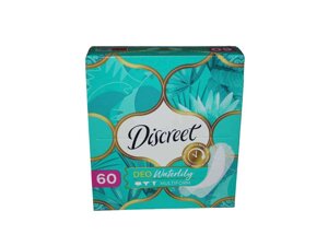 Щоденні гігієнічні прокладки DISCREET Deo Water Lily 60 шт