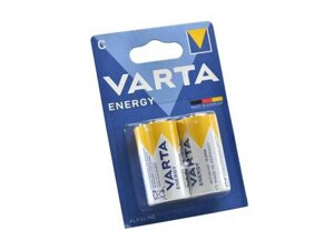 Батарейка лужна LR14/C ENERGY 2шт (спайка) ТМ Varta