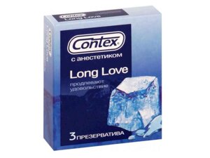 Презервативі Long Love №3 ( 3шт. в уп. ) ТМ CONTEX