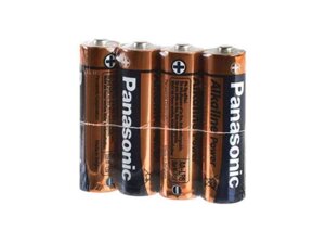 Батарейка лужна LR6/AA Alkaline Power 4шт (плівка) ТМ Panasonic