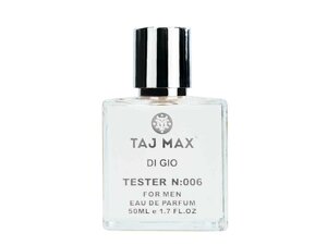 Парфумована вода для чоловіків 50мл тестер №006 G. ARMANI AQUA DI GIO ТМ Taj Max