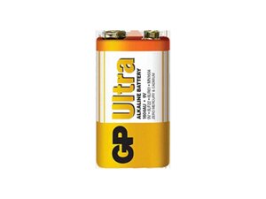 Батарейка лужна 6LF22 Ultra Alkaline 9.0V 1604AU-2 1шт (блістер) ТМ GP