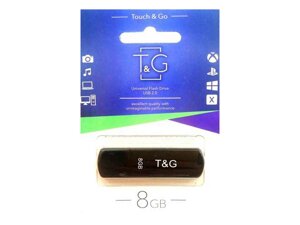 Флеш USB 8GB 011 Classic series Black ТМ TG