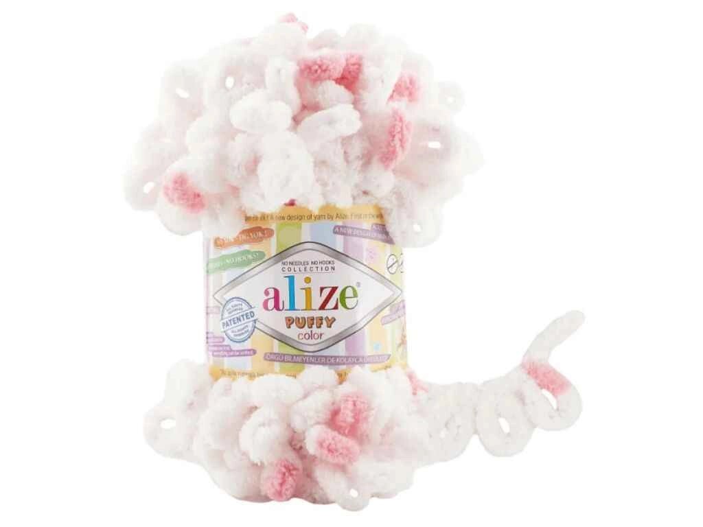 Пряжа Puffy Color 6492 5шт/уп 100% Мікрополіестр 100г 9м ТМ ALIZE - відгуки