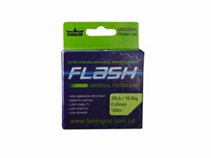 Лiска d=0,27 ( 100м ) 7.5kg FLASH Universal Line 47-00-027 ТМ FISHING ROI