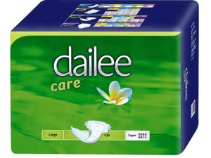 Підгузки для дорослих Super 30шт дихаючі Large ТМ Dailee Care