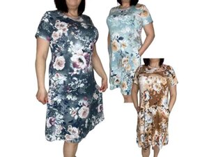 Сукня батал арт. SERI2152-726-7A р. XL (50) ТМ NICOLAS