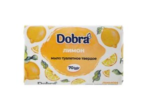 Мило туалетне Лимон 70гр ТМ Dobra